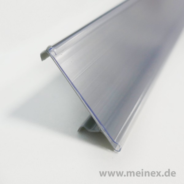 Preisschiene Tegometall weißaluminium