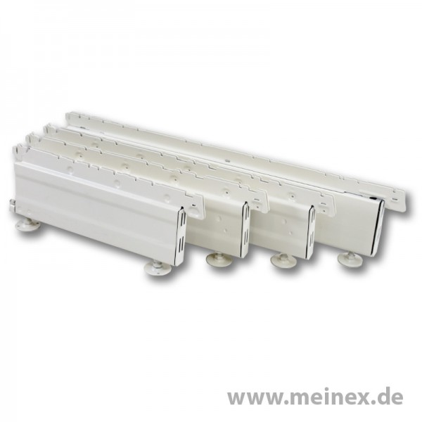 Regaltiefe Fußteil Tegometall