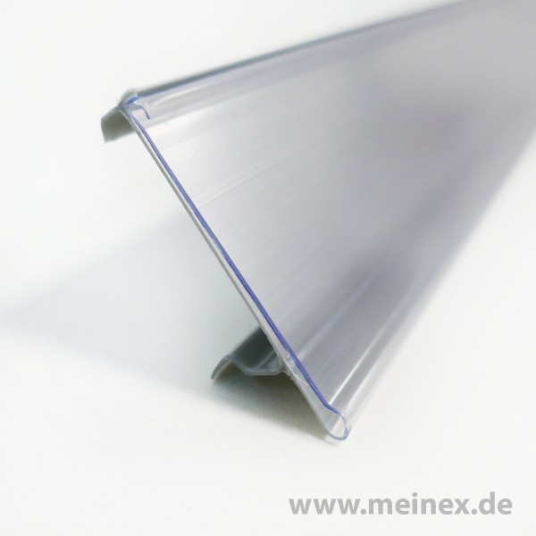 Preisschiene Tegometall lichtgrau