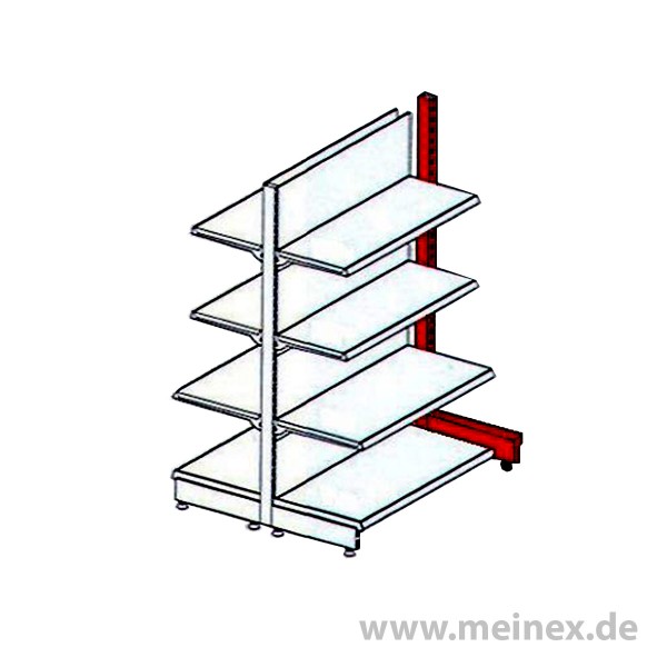 End Stand for Shelf or Gondola Shelf Tegometall