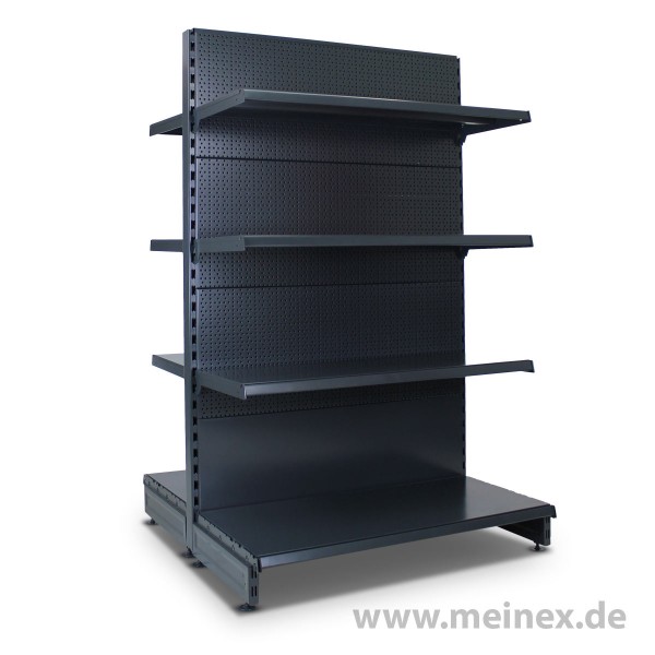 Gondelregal mit Lochrückwand Tegometall Konfigurator