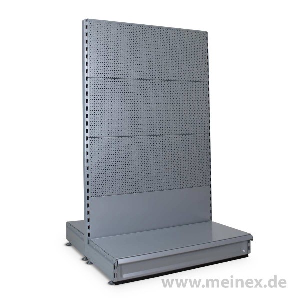Gondelregal mit Lochrückwand Tegometall Konfigurator