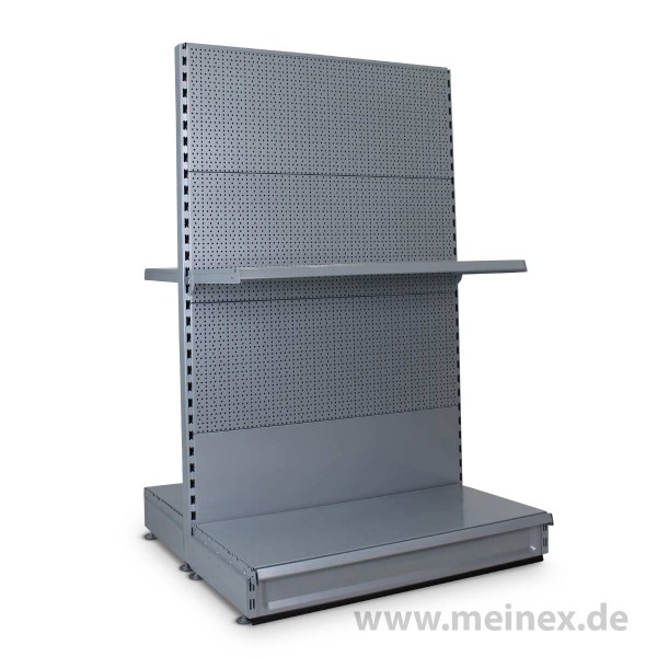 Gondelregal mit Lochrückwand Tegometall Konfigurator