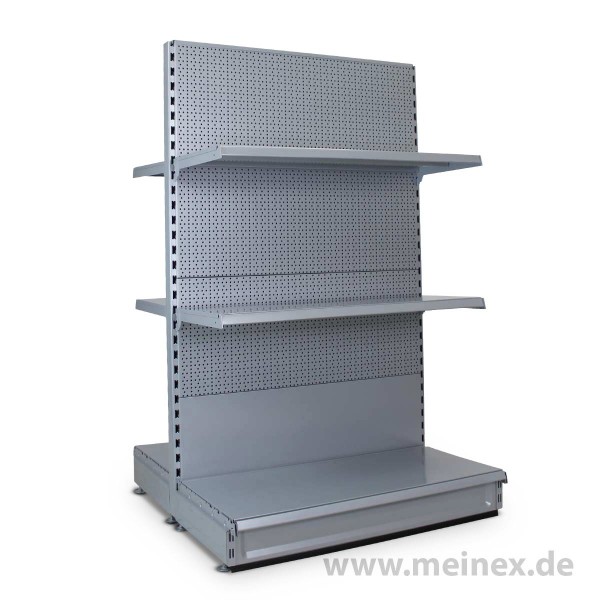 Gondelregal mit Lochrückwand Tegometall Konfigurator