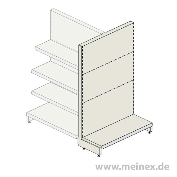 Gondelkopfregal Tegometall Konfigurator - 0 Borde