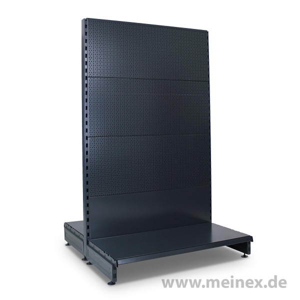 Gondelregal mit Lochrückwand Tegometall Konfigurator